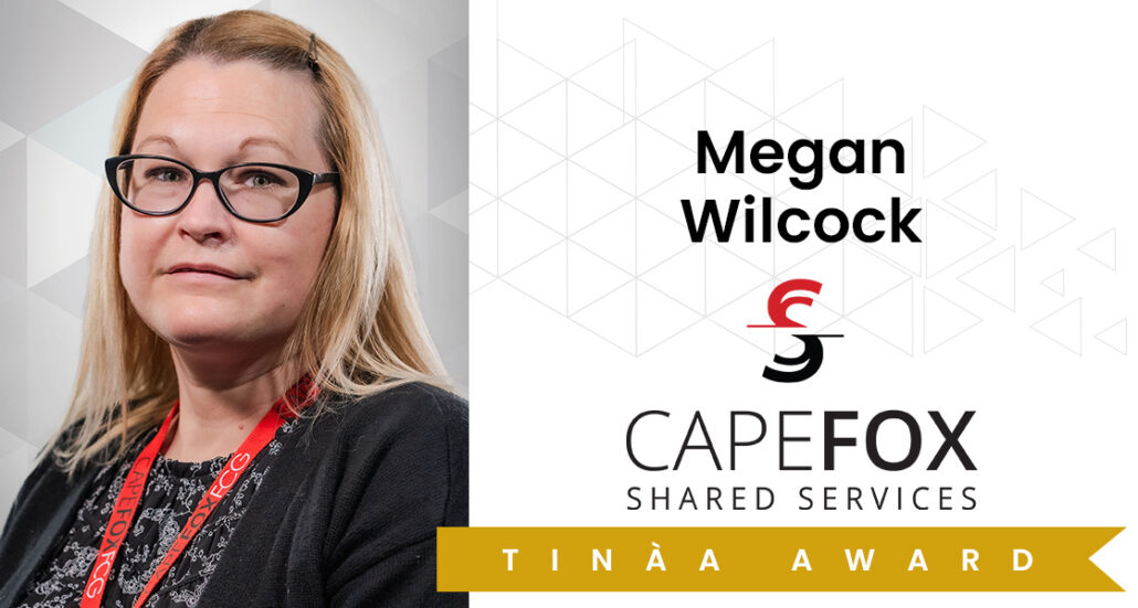 CFSS Tinaa Award Megan Wilcock