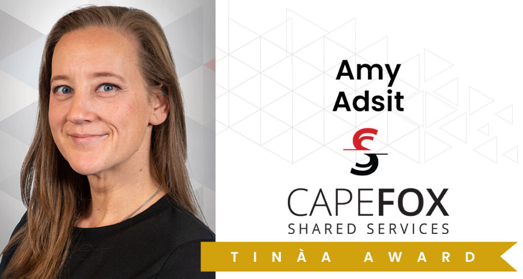 Amy Adsit CFSS Recruiter Tinaa Award