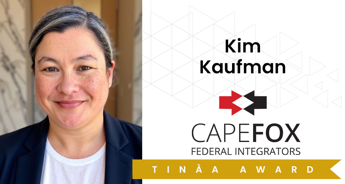 Kim Kaufman Tinaa Award with CFFI