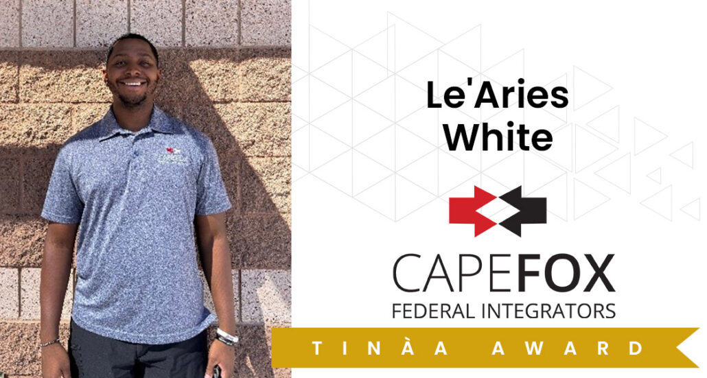 CFFI LeAries White Tinaa Award