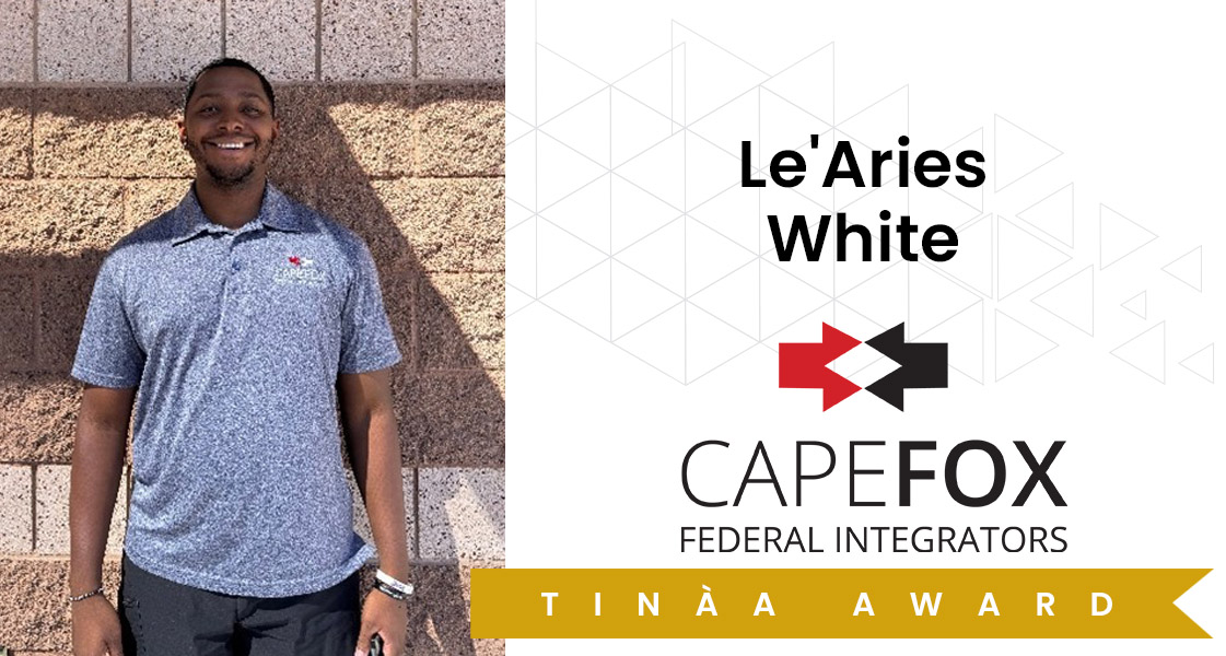 CFFI_Le’Aries White CFFI LeAries White Tinaa Award