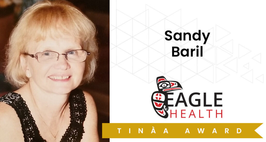 Sandy Baril Eagle Health Tinaa Award