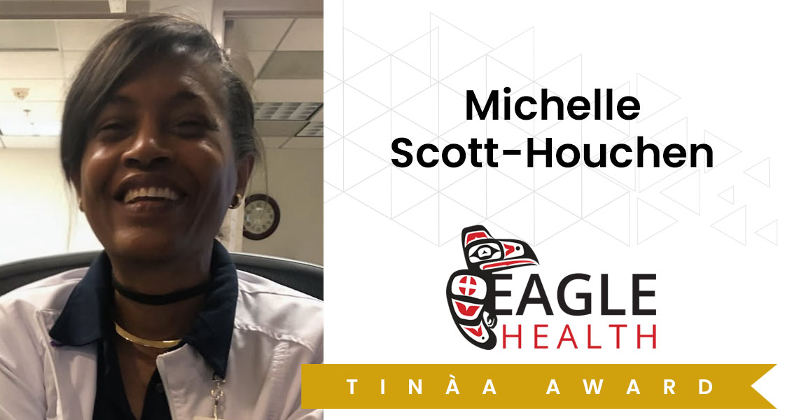 Eagle Health_Michelle Scott-Houchen Eagle Health Tinaa Award for Michelle Scott-Houchen