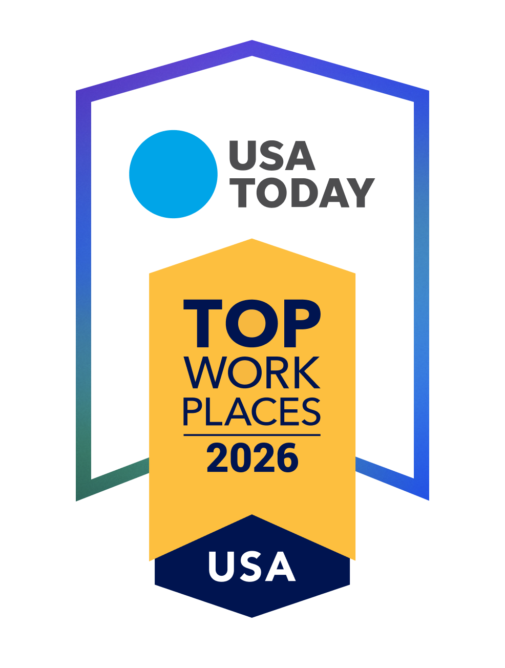 USA Today Top Workplaces Award 2026