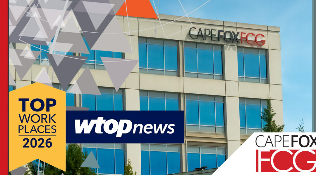 WTOP News Names Cape Fox Corporation A Winner of the Washington Top Workplaces Award