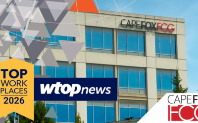 WTOP News Names Cape Fox Corporation A Winner of the Washington Top Workplaces Award