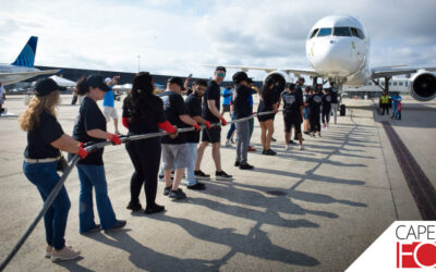Cape Fox Force One Joins 2026 Dulles Plane Pull to Support Special Olympics Virginia