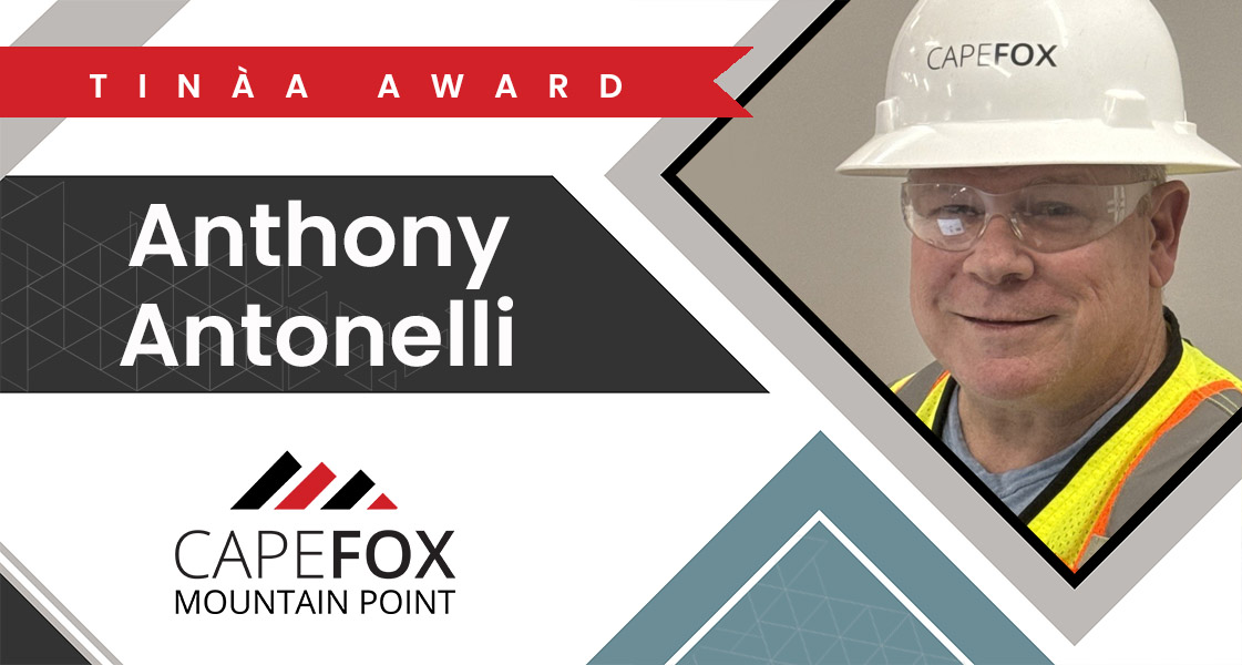 CFMP Tinaa Award for Anthony Antonelli