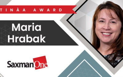 Maria Hrabak Earns Tinàa Award for Bringing Solutions and Sunshine to Saxman One